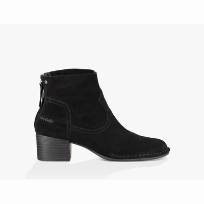 Botas UGG Bandara Ankle Mulher Pretas | PT-UFJEY